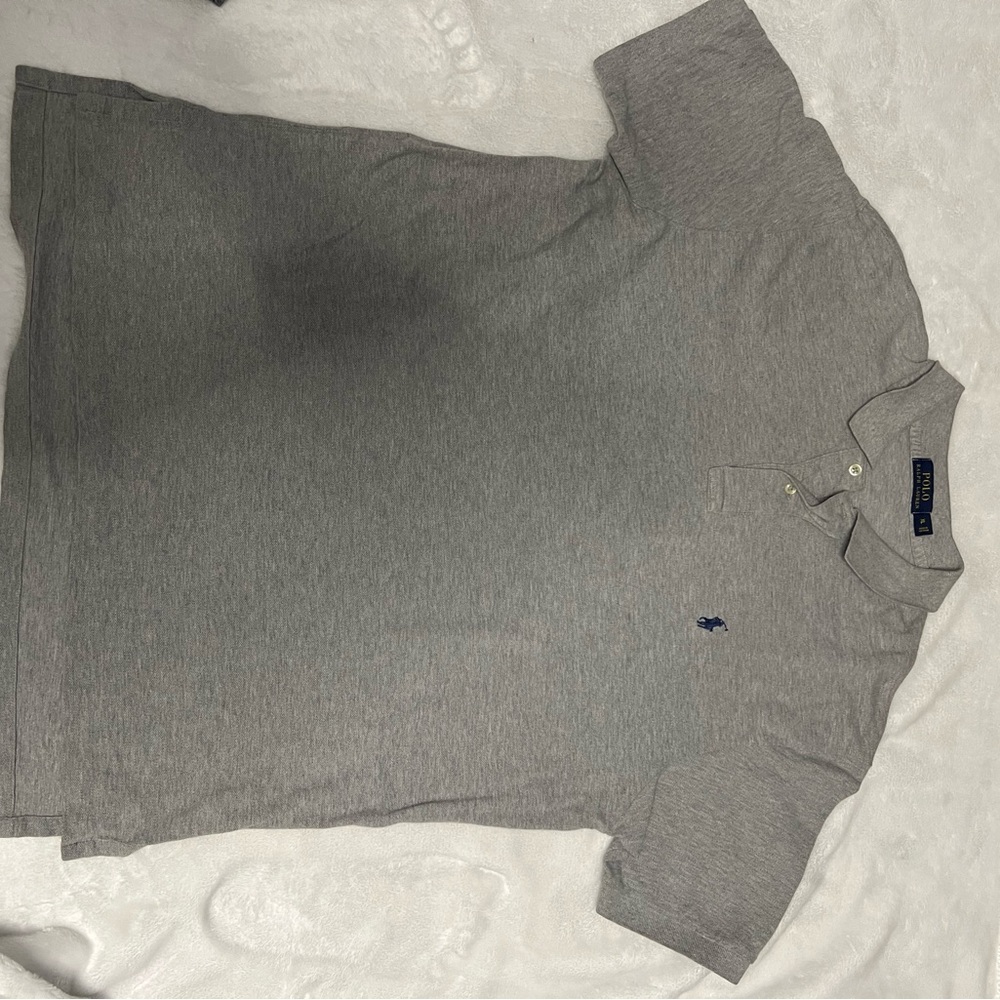 Ralph Lauren Light Gray Polo Shirt
